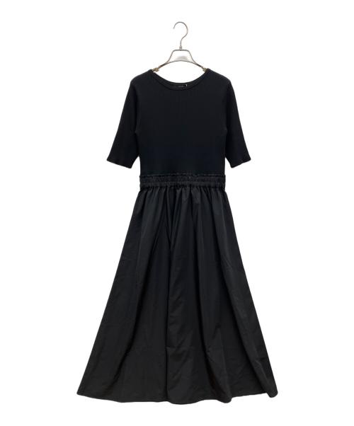 UNITED ARROWS（ユナイテッドアローズ）UNITED ARROWS (ユナイテッドアローズ) 半袖ワンピース ブラック サイズ:Free 未使用品の古着・服飾アイテム