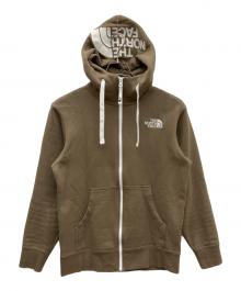 THE NORTH FACE（ザ ノース フェイス）の古着「ジップパーカー」｜ブラウン