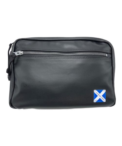 LUGGAGE LABEL（ラゲッジ レーベル）LUGGAGE LABEL (ラゲッジ レーベル) ニューライナー ショルダーバッグ ブラックの古着・服飾アイテム