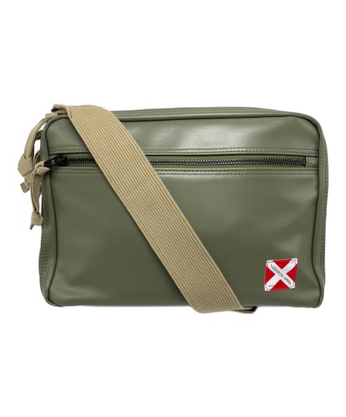 LUGGAGE LABEL（ラゲッジ レーベル）LUGGAGE LABEL (ラゲッジ レーベル) ライナー ショルダーバッグ グリーンの古着・服飾アイテム