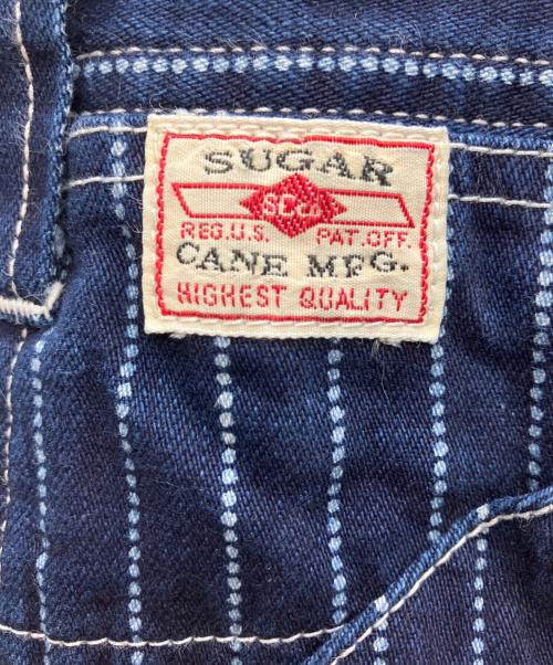 SUGAR CANE（シュガーケーン）SUGAR CANE (シュガーケーン) ウォバッシュ ストライプ エンジニアパンツ  ネイビー サイズ:W36の古着・服飾アイテム