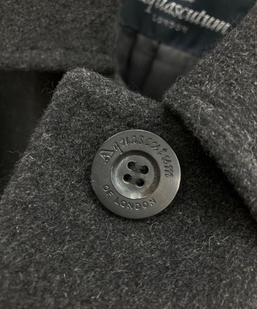 Aquascutum（アクアスキュータム）Aquascutum (アクアスキュータム) アンゴラ混ジャケット グレー サイズ:5Fの古着・服飾アイテム