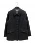 Aquascutum（アクアスキュータム）の古着「アンゴラ混ジャケット」｜グレー