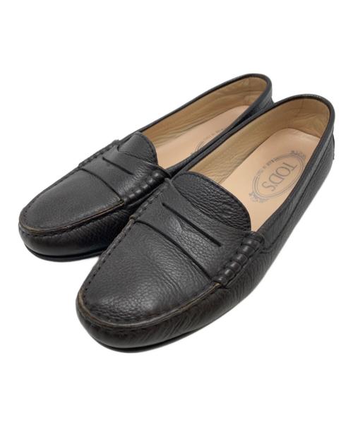 TOD'S（トッズ）TOD'S (トッズ) ドライビングシューズ ブラウン サイズ:36 1/2の古着・服飾アイテム