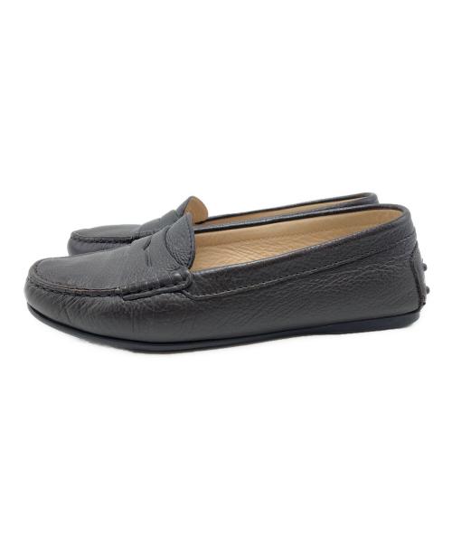 TOD'S（トッズ）TOD'S (トッズ) ドライビングシューズ ブラウン サイズ:36 1/2の古着・服飾アイテム
