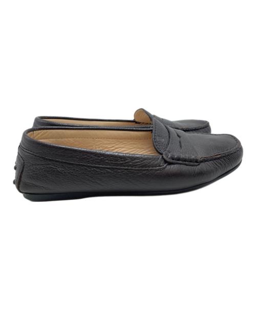 TOD'S（トッズ）TOD'S (トッズ) ドライビングシューズ ブラウン サイズ:36 1/2の古着・服飾アイテム