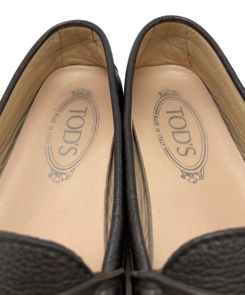 TOD'S（トッズ）TOD'S (トッズ) ドライビングシューズ ブラウン サイズ:36 1/2の古着・服飾アイテム