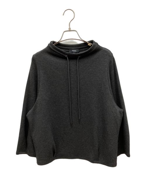 theory（セオリー）theory (セオリー) 半袖スウェット チャコールグレー サイズ:Sの古着・服飾アイテム