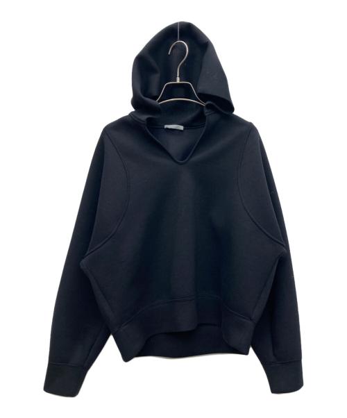 theory luxe（セオリーリュクス）theory luxe (セオリーリュクス) プルオーバーパーカー ブラック サイズ:38の古着・服飾アイテム