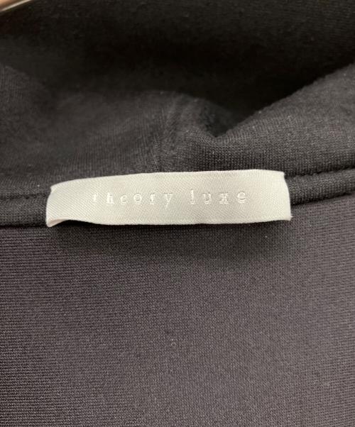 theory luxe（セオリーリュクス）theory luxe (セオリーリュクス) プルオーバーパーカー ブラック サイズ:38の古着・服飾アイテム