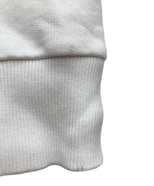 BALMAIN（バルマン）BALMAIN (バルマン) プルオーバーパーカー ホワイト サイズ:Mの古着・服飾アイテム