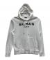 BALMAIN（バルマン）の古着「プルオーバーパーカー」｜ホワイト