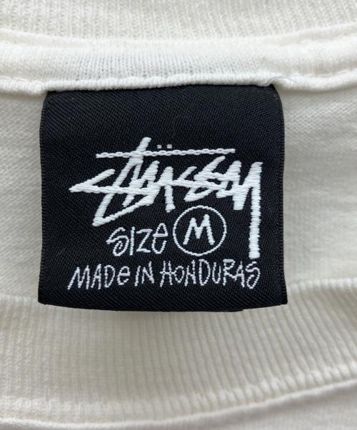 stussy（ステューシー）stussy (ステューシー) 半袖カットソー ホワイト サイズ:Mの古着・服飾アイテム
