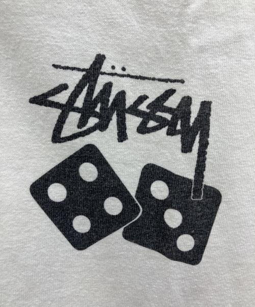 stussy（ステューシー）stussy (ステューシー) 半袖カットソー ホワイト サイズ:Mの古着・服飾アイテム