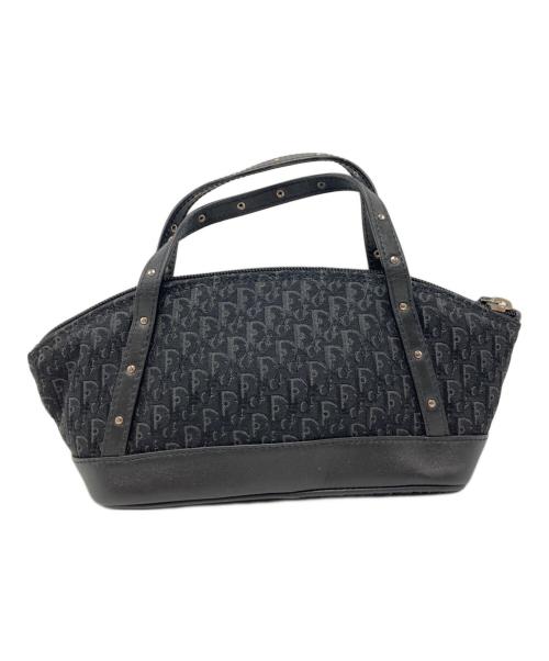 Christian Dior（クリスチャン ディオール）Christian Dior (クリスチャン ディオール) クリスチャン ディオールトロッター MC0073  ミニハンドバッグ ブラックの古着・服飾アイテム