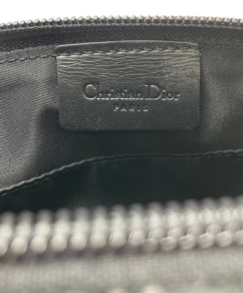 Christian Dior（クリスチャン ディオール）Christian Dior (クリスチャン ディオール) クリスチャン ディオールトロッター MC0073  ミニハンドバッグ ブラックの古着・服飾アイテム