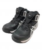 asicsアシックス）の古着「ウィンジョブ CP304 BOA（安全靴）」｜ブラック×ホワイト