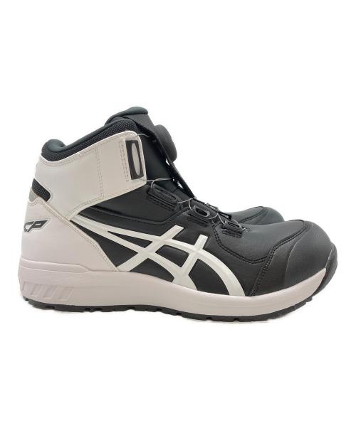 asics（アシックス）asics (アシックス) ウィンジョブ CP304 BOA（安全靴） ブラック×ホワイト サイズ:SIZE 27cm 未使用品の古着・服飾アイテム