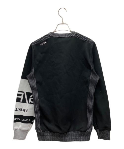 G/FORE（ジーフォア）G/FORE (ジーフォア) ニット ブラック×グレー サイズ:1の古着・服飾アイテム