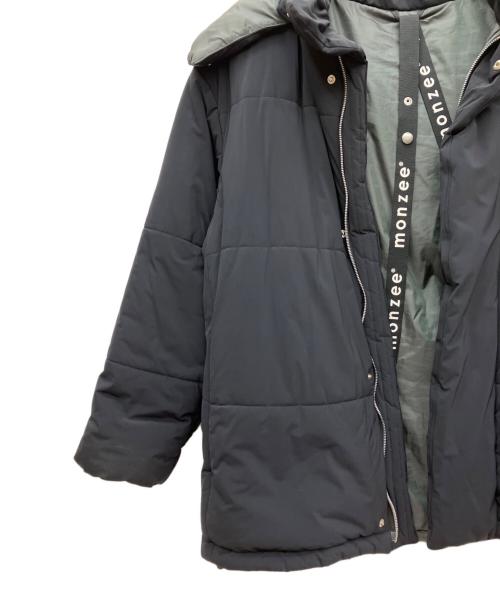 monzee（モンジー）monzee (モンジー) 中綿ジャケット ブラック サイズ:Sの古着・服飾アイテム