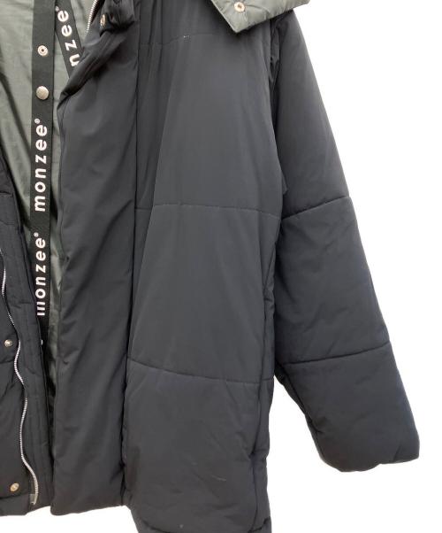 monzee（モンジー）monzee (モンジー) 中綿ジャケット ブラック サイズ:Sの古着・服飾アイテム