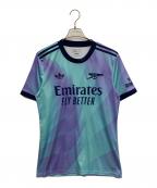 アーセナル×adidasアーセナル×アディダス）の古着「アーセナル 3rd ユニフォーム 24-25」｜ブルー×パープル