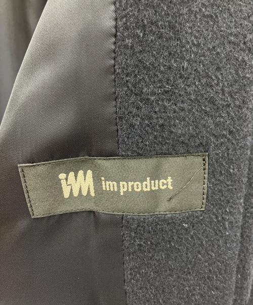 im product（アイムプロダクト）im product (アイムプロダクト) im product ISSEY MIYAKE ウールコート ネイビー サイズ:Lの古着・服飾アイテム