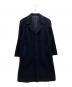 im product（アイムプロダクト）の古着「im product ISSEY MIYAKE ウールコート」｜ネイビー