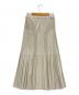 PLEATS PLEASE (プリーツプリーズ) ロングスカート ベージュ サイズ:3：14000円