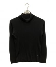 BURBERRY BLACK LABEL（バーバリーブラックレーベル）の古着「ハイネックニット」｜ブラック