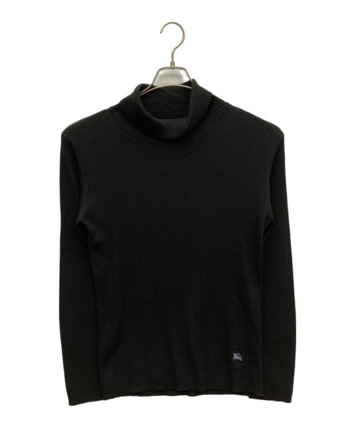 BURBERRY BLACK LABEL（バーバリーブラックレーベル）BURBERRY BLACK LABEL (バーバリーブラックレーベル) ハイネックニット ブラック サイズ:3の古着・服飾アイテム