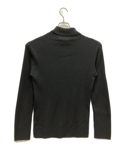 BURBERRY BLACK LABEL（バーバリーブラックレーベル）BURBERRY BLACK LABEL (バーバリーブラックレーベル) ハイネックニット ブラック サイズ:3の古着・服飾アイテム