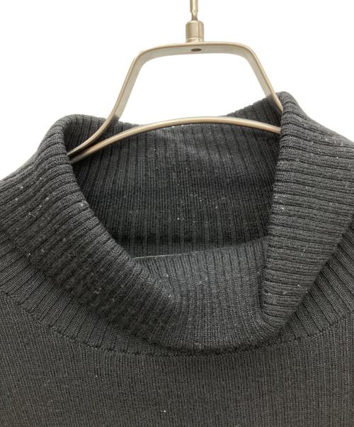 BURBERRY BLACK LABEL（バーバリーブラックレーベル）BURBERRY BLACK LABEL (バーバリーブラックレーベル) ハイネックニット ブラック サイズ:3の古着・服飾アイテム