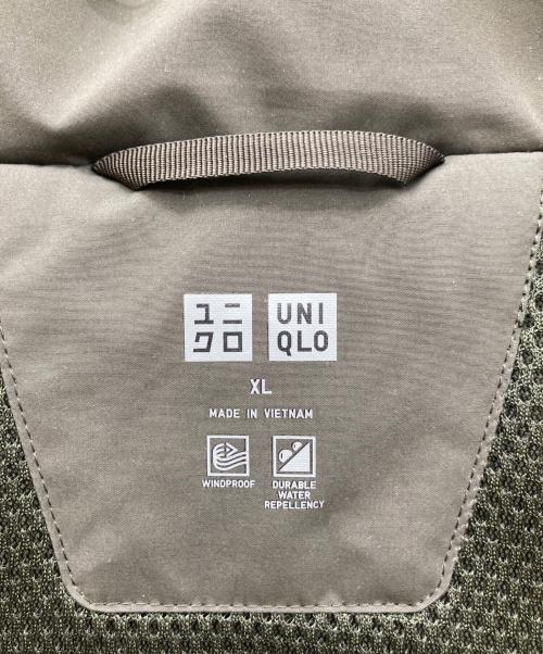 UNIQLO（ユニクロ）UNIQLO (ユニクロ) ハイブリッドダウンコート オリーブ サイズ:XLの古着・服飾アイテム