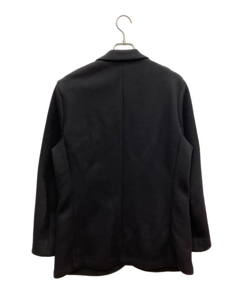 ARMANI EXCHANGE（アルマーニ エクスチェンジ）ARMANI EXCHANGE (アルマーニ エクスチェンジ) ボンデッドピケシングルブレストジャケット ブラック サイズ:XSの古着・服飾アイテム