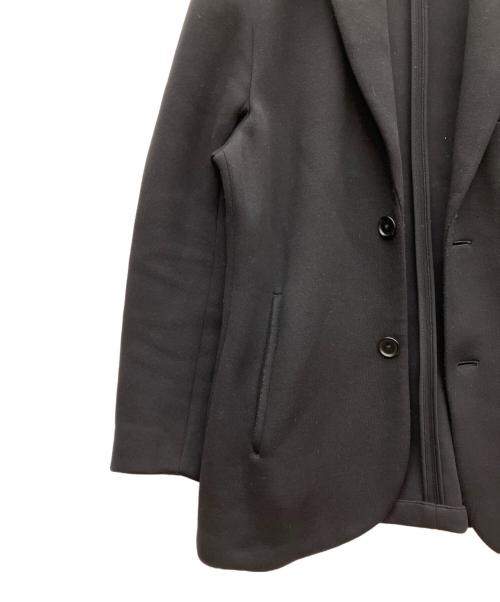 ARMANI EXCHANGE（アルマーニ エクスチェンジ）ARMANI EXCHANGE (アルマーニ エクスチェンジ) ボンデッドピケシングルブレストジャケット ブラック サイズ:XSの古着・服飾アイテム