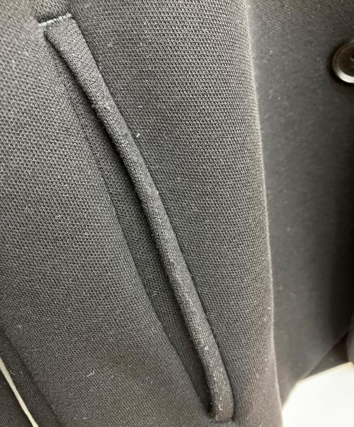 ARMANI EXCHANGE（アルマーニ エクスチェンジ）ARMANI EXCHANGE (アルマーニ エクスチェンジ) ボンデッドピケシングルブレストジャケット ブラック サイズ:XSの古着・服飾アイテム