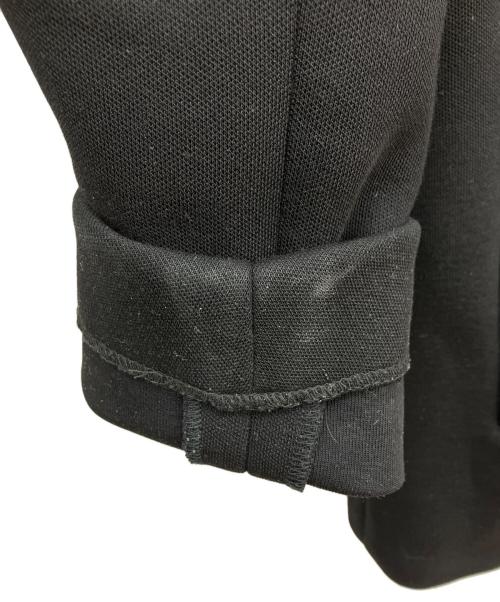 ARMANI EXCHANGE（アルマーニ エクスチェンジ）ARMANI EXCHANGE (アルマーニ エクスチェンジ) ボンデッドピケシングルブレストジャケット ブラック サイズ:XSの古着・服飾アイテム