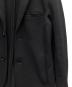 中古・古着 ARMANI EXCHANGE (アルマーニ エクスチェンジ) ボンデッドピケシングルブレストジャケット ブラック サイズ:XS：15000円