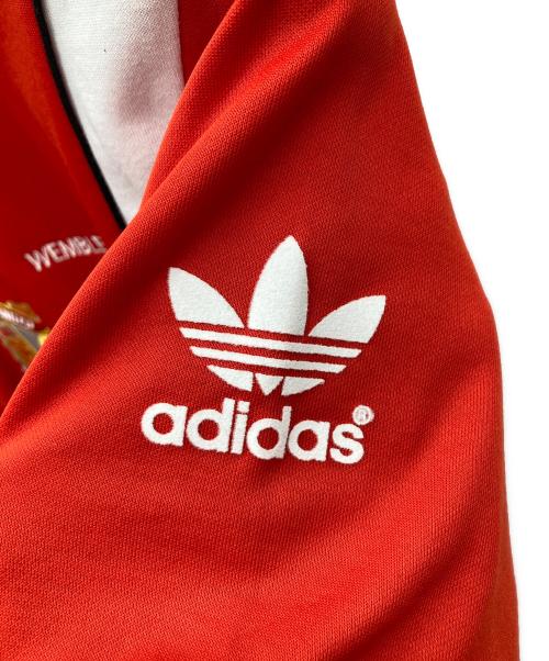 adidas Originals（アディダスオリジナル）adidas originals (アディダスオリジナル) MANCHESTER UNITED 半袖カットソー レッド サイズ:SIZE Lの古着・服飾アイテム