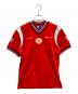 adidas originals（アディダスオリジナル）の古着「MANCHESTER UNITED 半袖カットソー」｜レッド