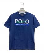 POLO RALPH LAURENポロ・ラルフローレン）の古着「半袖カットソー」｜ネイビー