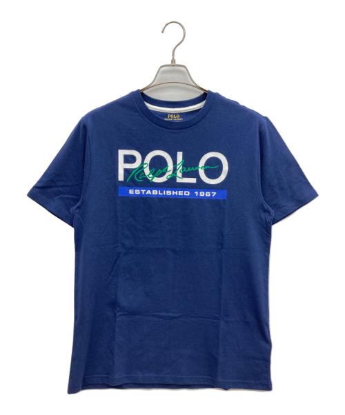 POLO RALPH LAUREN（ポロ・ラルフローレン）POLO RALPH LAUREN (ポロ・ラルフローレン) 半袖カットソー ネイビー サイズ:SIZE L 未使用品の古着・服飾アイテム