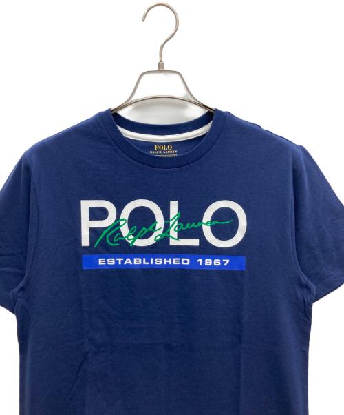 POLO RALPH LAUREN（ポロ・ラルフローレン）POLO RALPH LAUREN (ポロ・ラルフローレン) 半袖カットソー ネイビー サイズ:SIZE L 未使用品の古着・服飾アイテム