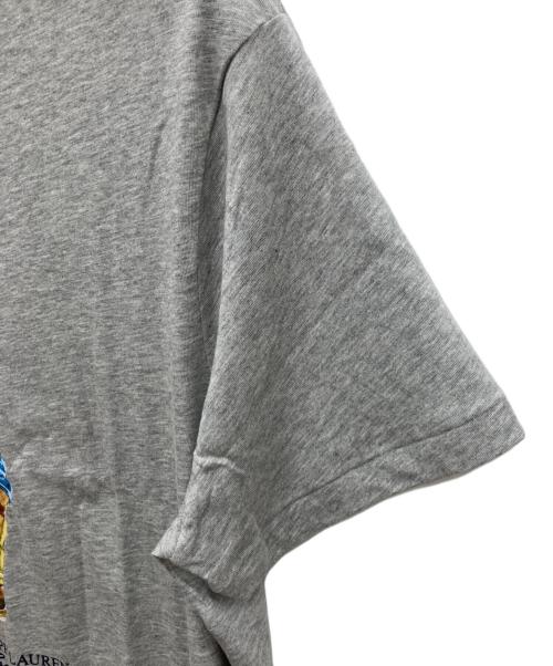 POLO RALPH LAUREN（ポロ・ラルフローレン）POLO RALPH LAUREN (ポロ・ラルフローレン) 半袖カットソー ライトグレー サイズ:SIZE L 未使用品の古着・服飾アイテム