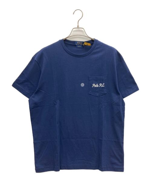 POLO RALPH LAUREN（ポロ・ラルフローレン）POLO RALPH LAUREN (ポロ・ラルフローレン) 半袖カットソー ネイビー サイズ:SIZE M 未使用品の古着・服飾アイテム