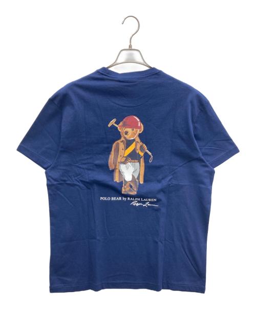 POLO RALPH LAUREN（ポロ・ラルフローレン）POLO RALPH LAUREN (ポロ・ラルフローレン) 半袖カットソー ネイビー サイズ:SIZE M 未使用品の古着・服飾アイテム