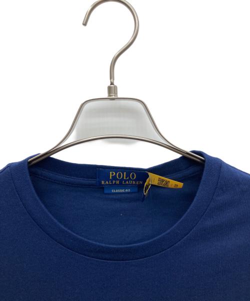 POLO RALPH LAUREN（ポロ・ラルフローレン）POLO RALPH LAUREN (ポロ・ラルフローレン) 半袖カットソー ネイビー サイズ:SIZE M 未使用品の古着・服飾アイテム
