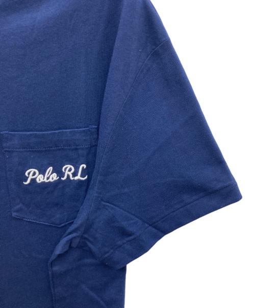 POLO RALPH LAUREN（ポロ・ラルフローレン）POLO RALPH LAUREN (ポロ・ラルフローレン) 半袖カットソー ネイビー サイズ:SIZE M 未使用品の古着・服飾アイテム