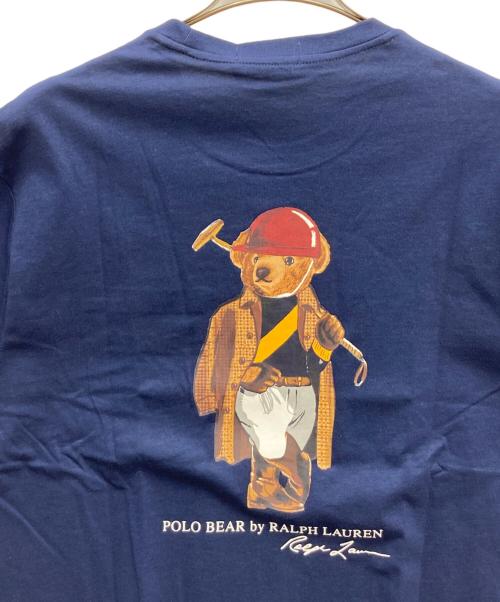 POLO RALPH LAUREN（ポロ・ラルフローレン）POLO RALPH LAUREN (ポロ・ラルフローレン) 半袖カットソー ネイビー サイズ:SIZE M 未使用品の古着・服飾アイテム